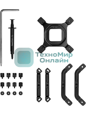 Устройство охлаждения(кулер) Deepcool AK700 Digital NYX Soc-AM5/AM4/1200/1700/1851 черный 4-pin 21-36dB Al+Cu LCD 280W 1252gr Ret (R-AK700-BKNNMN-GJD-1)