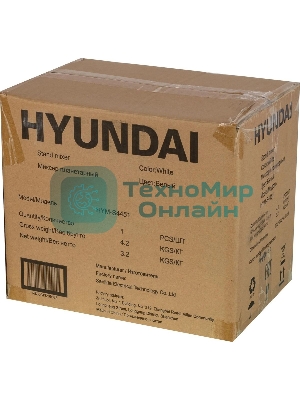Миксер планетарный Hyundai HYM-S4451 1000 Вт, белый/черный
