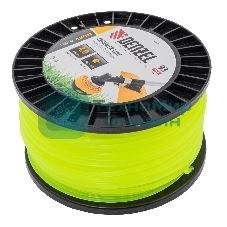 Леска для триммера Denzel звезда, 4,0мм х 93м, на DIN катушке FLEX CORD