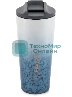 Термокружка для напитков Rondell Nubes RDS-1969 0.6 л. серо-голубой, картонная коробка