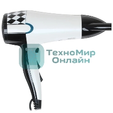 Фен Vitek VT-2299 W белый, 2200 Вт, ионизация