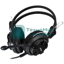 Гарнитура A4Tech HS-28 чёрный, проводная