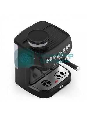 Кофейная станция BQ CM5000 черный, исп. кофе - молотый/зерна, 2 л, 1560 Вт, 15 бар