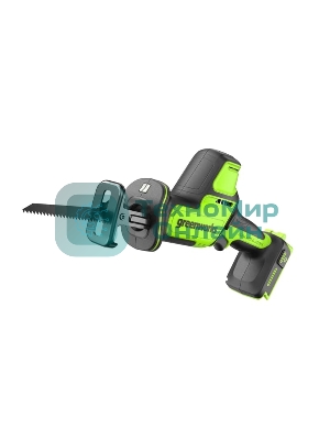 Пила сабельная аккумуляторная GreenWorks GPT-CRS-25, 24V, бесщеточная, без АКБ и ЗУ (1200507)