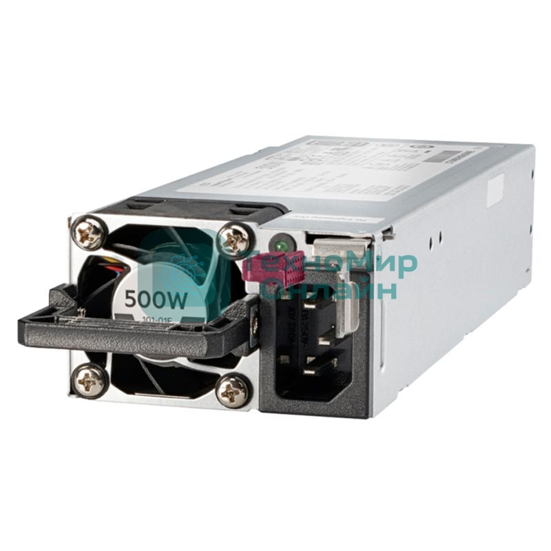 Блок питания серверный 866729-001 500W HPE BL460cG10/DL120G10/DL160G10/DL180G10/DL360G10/DL380G10/ML