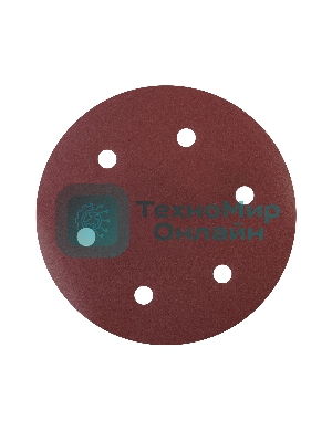 Круг шлифовальный PATRIOT на липучке, 225 мм, 6 отверстий, Р400, 10 шт