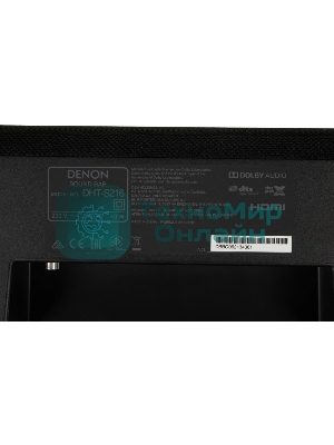 Саундбар Denon DHTS216BKE2 2.1 120Вт черный