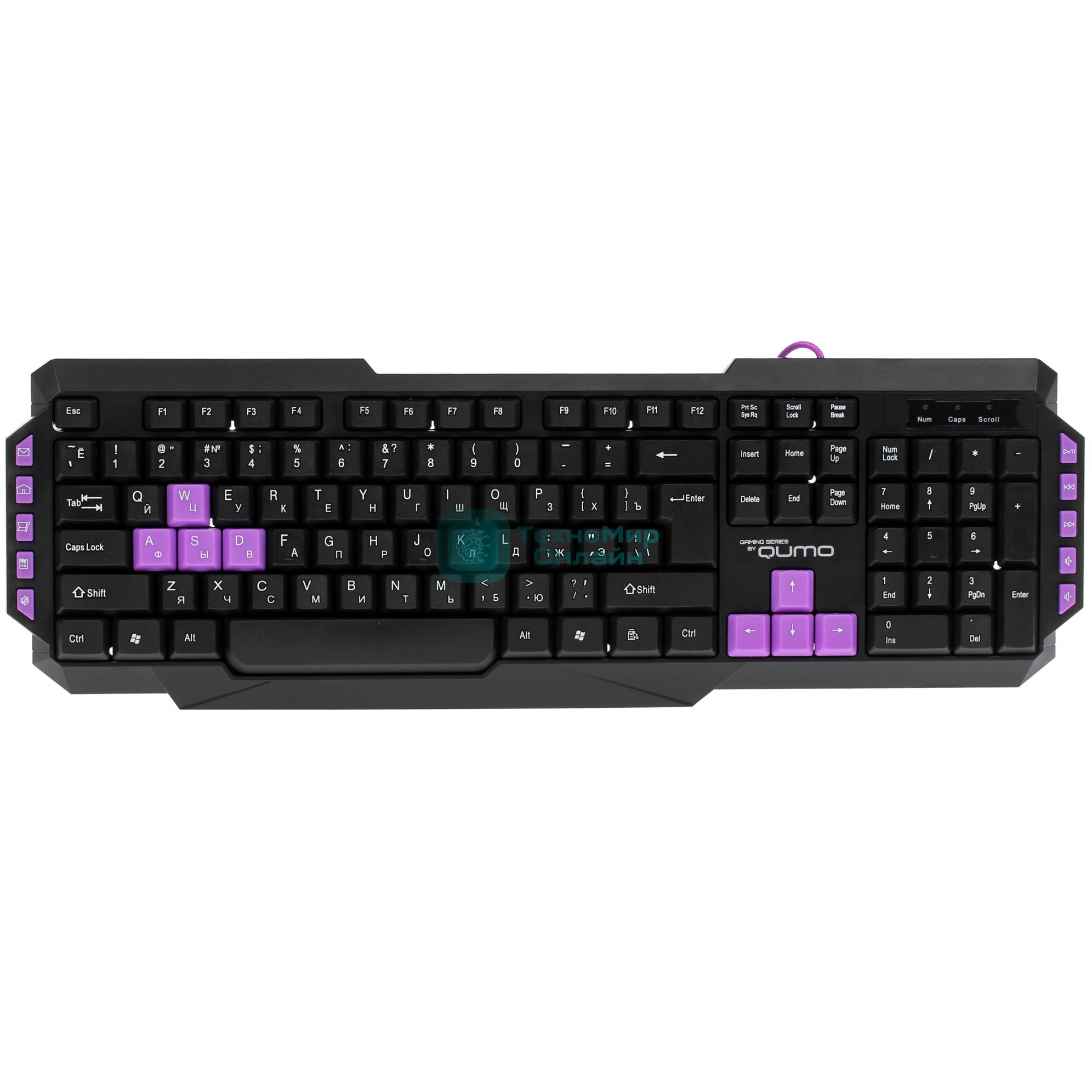 Клавиатура проводная игровая Qumo Desert Eagle Pro 21742