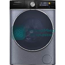 Стирально-сушильная машина Maunfeld MFWD14106SB03 темно-серебристый, загрузка фронтальная 10 кг, 1400 об/мин., класс: В