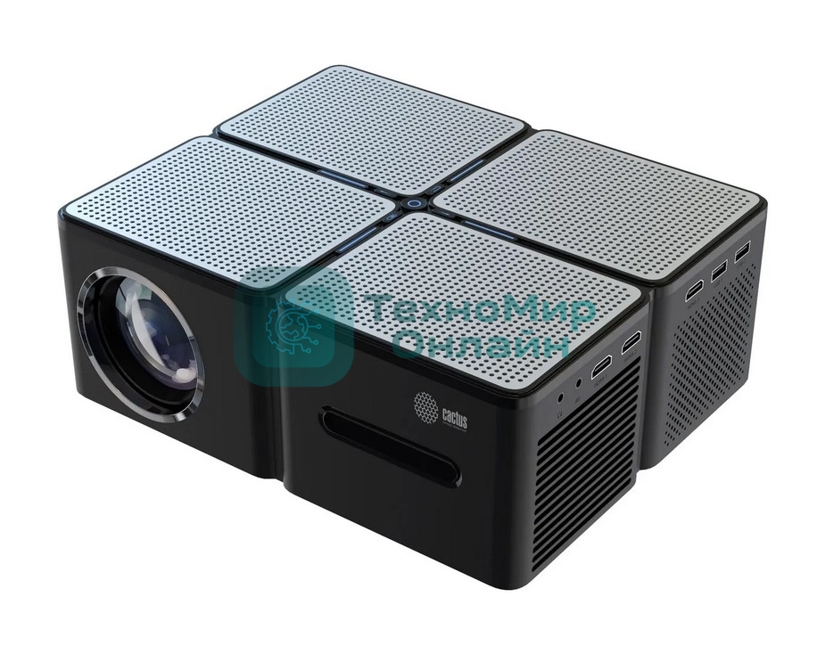 Проектор Cactus CS-PRO.03B.Full HD-A LCD 7500Lm LS 750Lm ANSI (1920x1080) 2300:1 ресурс лампы:30000часов 2xUSB typeA 3xHDMI 1.73кг
