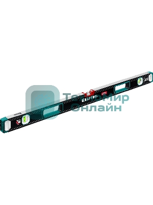 Уровень KRAFTOOL A-RATE CONTROL 2000 мм, сверхпрочный уровень с зеркальным глазком