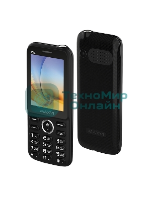 Мобильный телефон Maxvi K18 черный