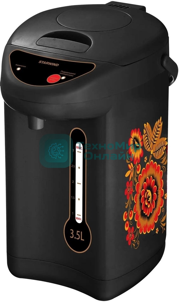 Термопот Starwind STP1830 3.5 л, 750 Вт, черный