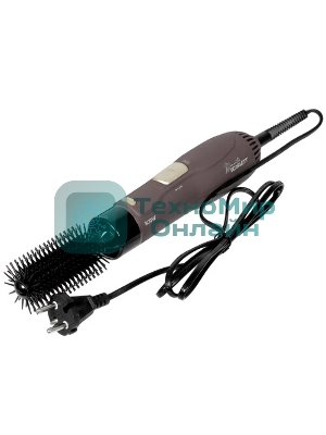 Фен-щётка Scarlett SC-HAS73I14 коричневый/золотистый, 800 Вт, ионизация, 55 мм