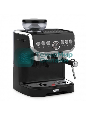 Кофейная станция BQ CM5000 черный, исп. кофе - молотый/зерна, 2 л, 1560 Вт, 15 бар