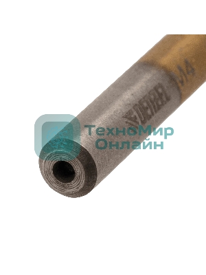 Зенковка конусная Denzel под М4, HSS, по металлу, цилиндрический хвостовик