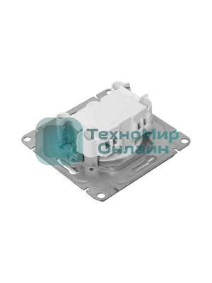 Розетка EKF UP1-SOA-100 СП Эпика 16А без заземл. без шторок механизм алюм.