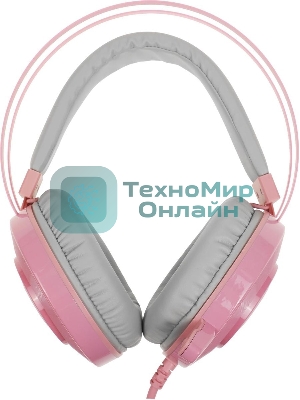 Гарнитура Bloody G521 розовый, проводная