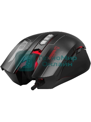 Комплект клавиатура+мышь A4Tech Bloody B1700 проводной, USB, 6000 DPI, чёрный