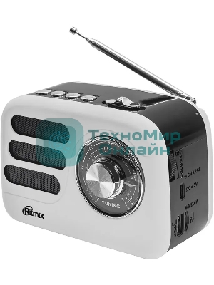 Радиоприемник Ritmix RPR-033 белый