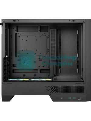 Корпус DeepCool CL600, Midi-Tower, чёрный, 2 x 120 мм