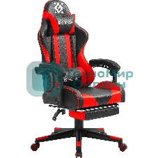 Кресло игровое Defender ROCK BLACK/RED PU