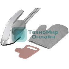 Отпариватель HIBERG GS-5000 S серебристый, 1800 Вт, 32 г/мин, 2500 мл