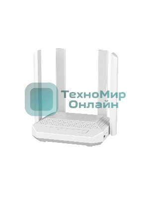 Маршрутизатор Keenetic Hopper (KN-3811) AX3000 10/100/1000BASE-TX/4G ready белый