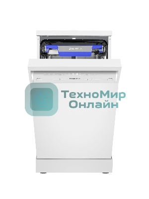 Посудомоечная машина Maunfeld MWF45230W, белый, 45 см, 10 компл., 49 дБ, класс A++