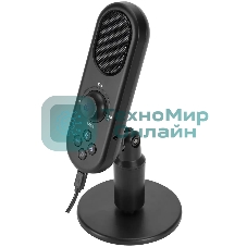 Микрофон проводной Оклик MP-M300 1.5м черный