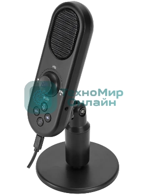 Микрофон проводной Оклик MP-M300 1.5м черный