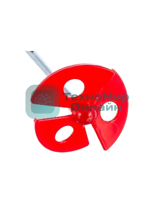 Миксер для красок Denzel 60 х 6 х 350 мм, цилиндрический хвостовик