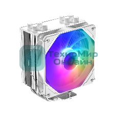 Кулер ID-COOLING SE-224-XTS ARGb белый 120мм алюминий/медь 1500rpm 29db 4-pin 220W 151мм