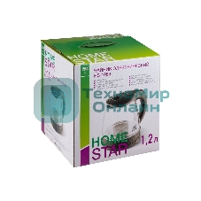 Чайник электрический Homestar HS-1053 1.2 л, стекло/пластик, черный