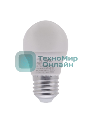 Лампа светодиодная Эра Б0049645 RED LINE LED P45-8W-840-E27 R 8 Вт шар нейтральный белый свет