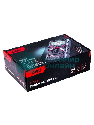 Многофункциональный цифровой мультиметр Deli DL334303