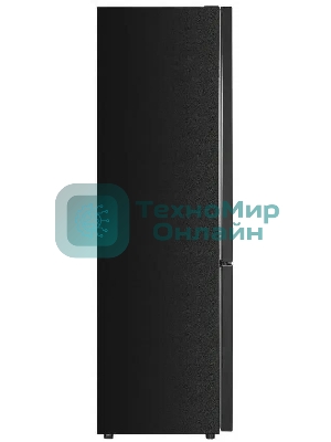 Холодильник Maunfeld MFF176SFSB черный двухкамерный 188/75л морозилка снизу, ручная разморозка