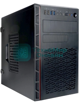 Компьютерный корпус Mini Tower InWin EMR065 черный 500W PM-500ATX U3.0*2+U2.0*2+A(HD)+intrusion switch mATX