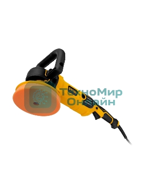 Машина полировальная Denzel CP-180, 1400 Вт, 180 мм, 0-3000 об/мин