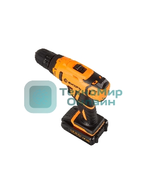 Дрель-шуруповерт Вихрь ДА-14,4Л-2, 14,4 В, 2 Ач, 40 Нм, щеточный