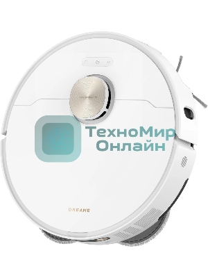 Робот-пылесос DREAME X40 Ultra Complete, 200Вт, белый/золотистый