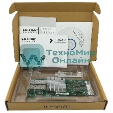 Сетевой адаптер LR-LINK PCIE 10Gb FIBER 2SFP+ LREC6822XF-2SFP+
