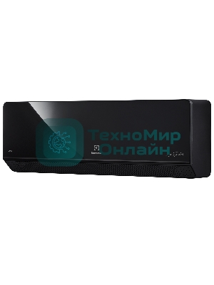 Внутренний блок сплит-системы Electrolux Onix Super DC EACS/I-12HIX-BLACK/N8/in инвертор, 12000 BTU, 35 м², 26 дБ, охлаждение, обогрев, осушение, черный