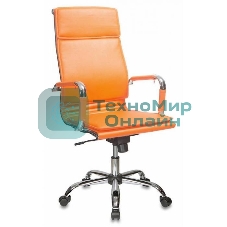 Кресло Бюрократ CH-993/orange оранжевый, экокожа