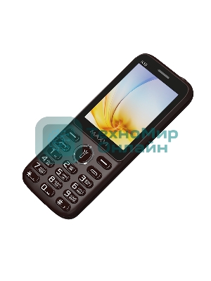 Мобильный телефон Maxvi K18 коричневый