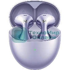 Наушники TWS Huawei FreeBuds 6 фиолетовый, вкладыши, Bluetooth, до 8 ч