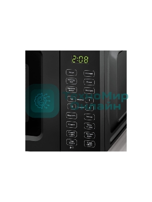 Микроволновая печь BBK 17MWS-786S/B черный, 17 л, 700 Вт, переключатели - кнопки
