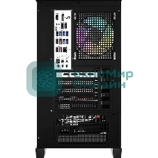 Компьютерный корпус AeroCool/Formula Crystal Z1M Plus FR черный без БП mATX 5x120мм 2xUSB 3.0 1xUSB3.1 audio bott PSU