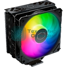 Устройство охлаждения(кулер) Cooler Master Hyper 212 Pro ARGb Soc-AM5/AM4/1200/1700/1851 черный 4-pin 32.8dB Al+Cu 220W Ret (RR-212S-25PZ-R1)