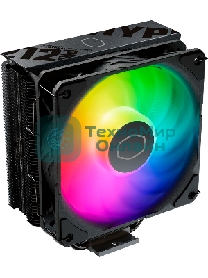Устройство охлаждения(кулер) Cooler Master Hyper 212 Pro ARGb Soc-AM5/AM4/1200/1700/1851 черный 4-pin 32.8dB Al+Cu 220W Ret (RR-212S-25PZ-R1)